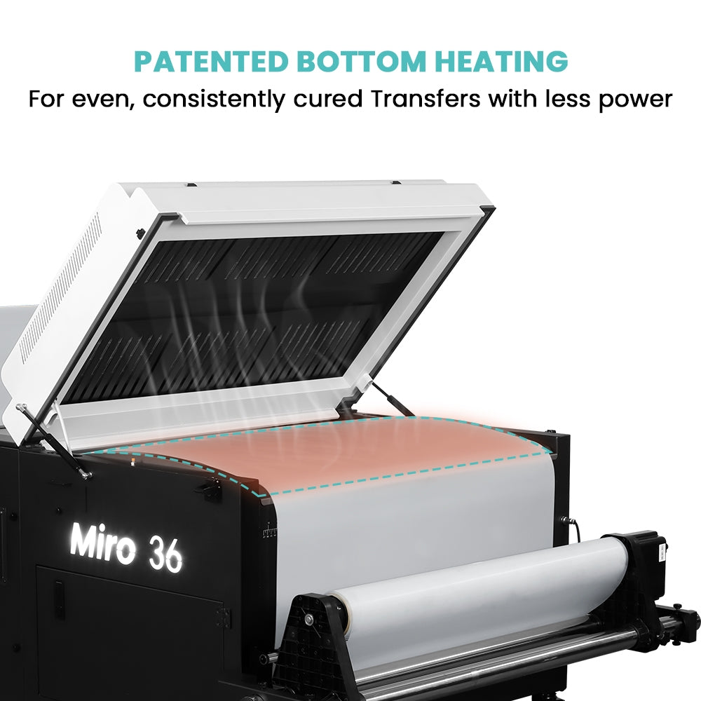 DTF Station Miro 36 DTF Powder Shaker and Dryer with Supplies Bundle