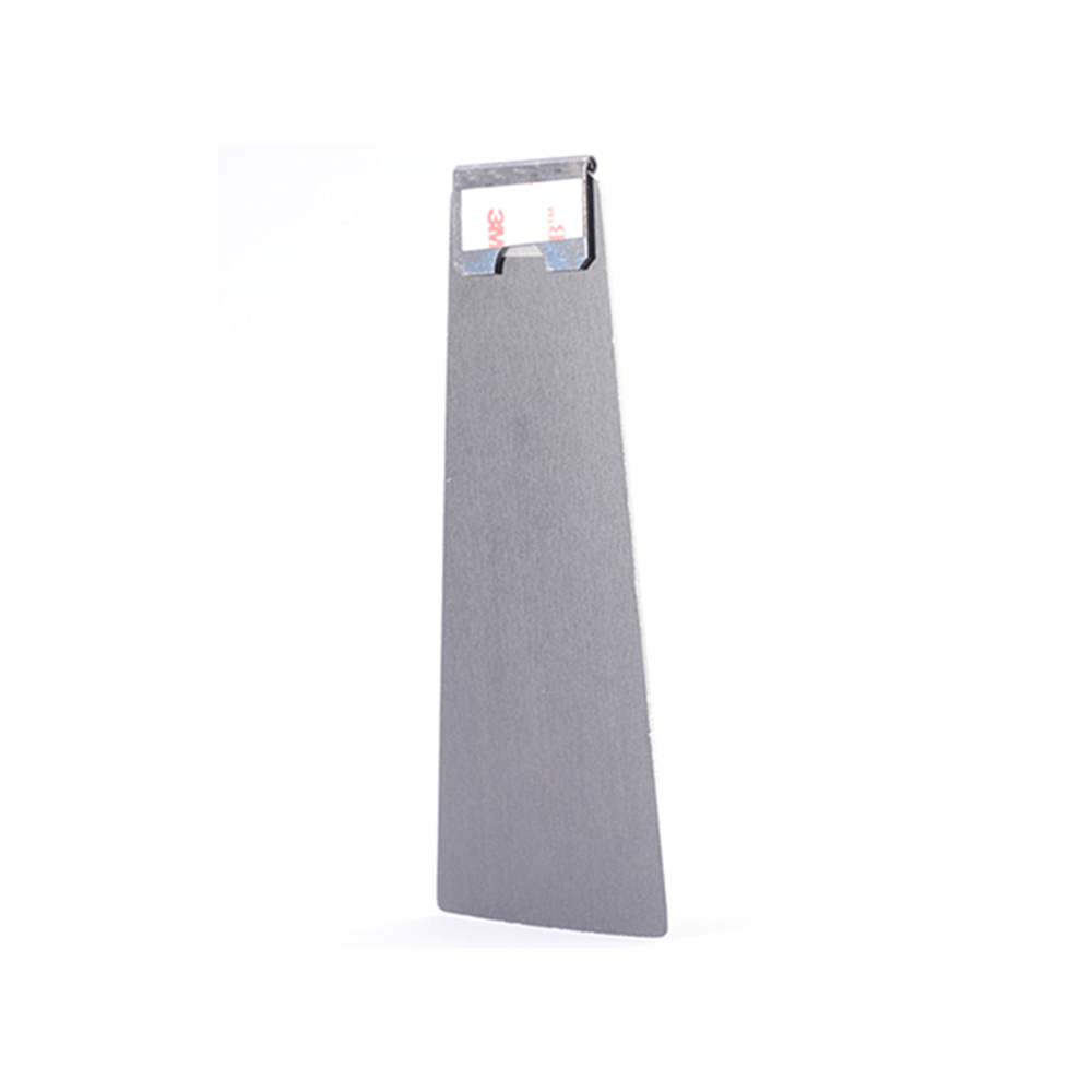 ChromaLuxe 5" x 2" Medium Metal Hinged Raw Aluminium Easel - HeatPressNation