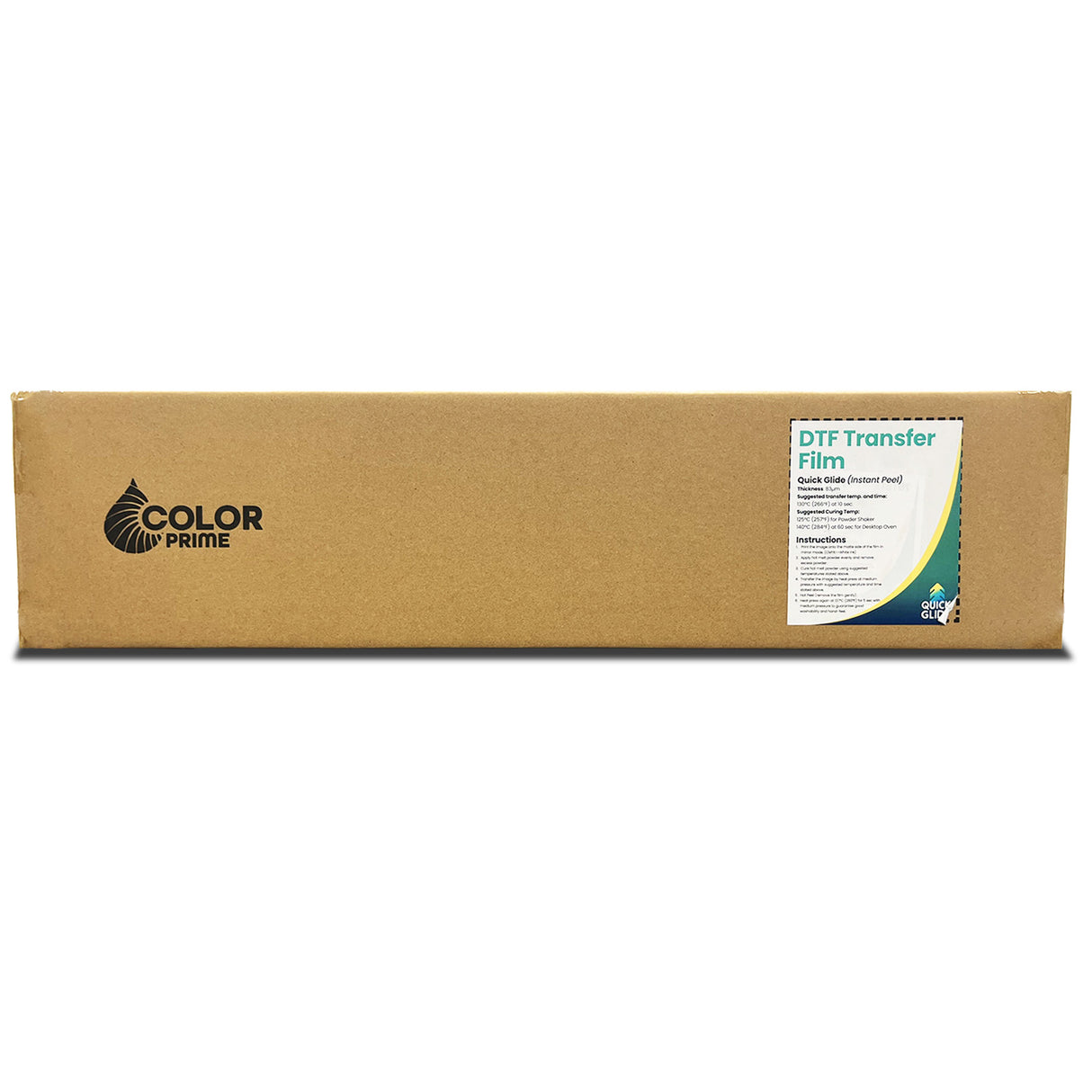 DTF Station Color Prime Quick Glide DTF Film Rolls - HeatPressNation