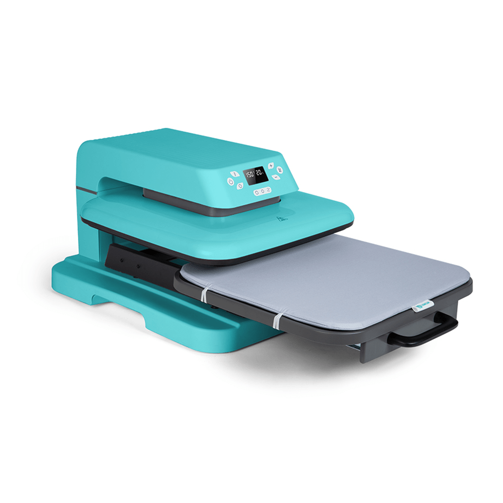 LOKLiK by HTVRont ImPress Auto 15" x 15" Heat Press - LOKLiK Blue - HeatPressNation