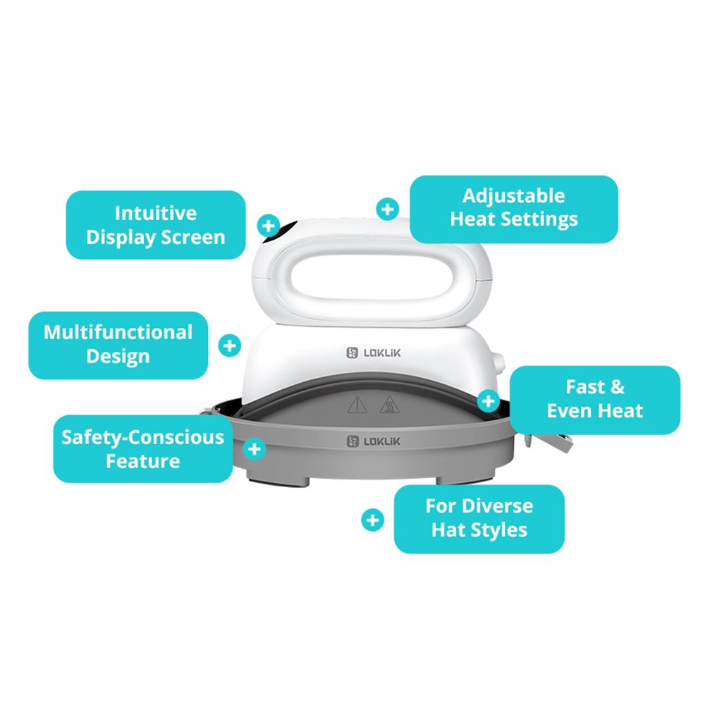 LOKLiK by HTVRont ImPress Bundle with Auto Tumbler and Hat Heat Press - HeatPressNation
