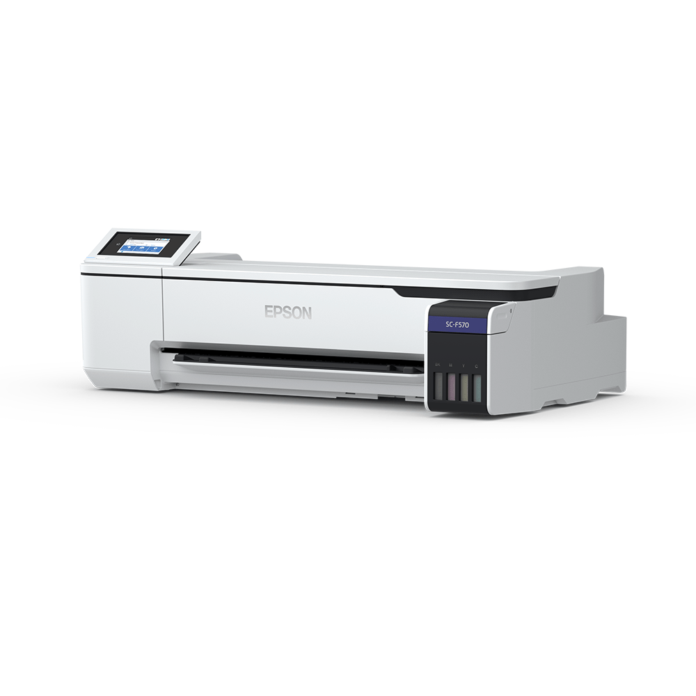 Epson SureColor F570 24" Pro Sublimation Printer 8 - in - 1 Mug Press and 16" x 20" Swing Away Press Bundle - HeatPressNation