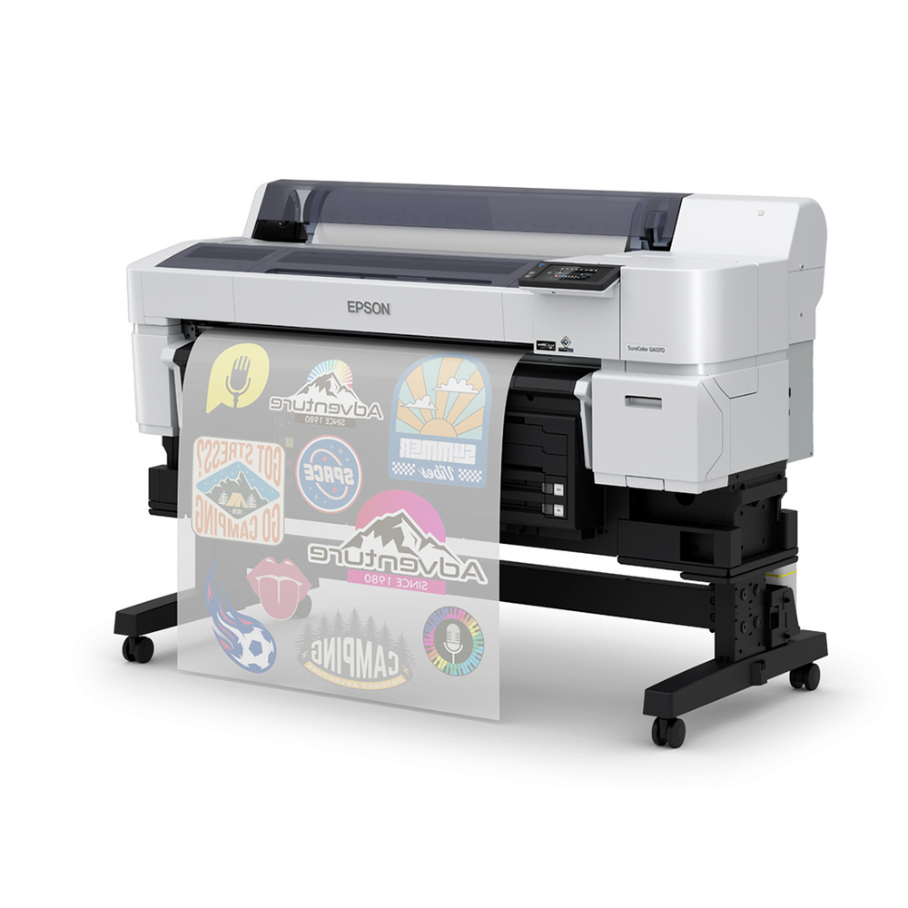 Epson SureColor G6070 35" DTF Printer Shaker, Ink, Double Station Bundle