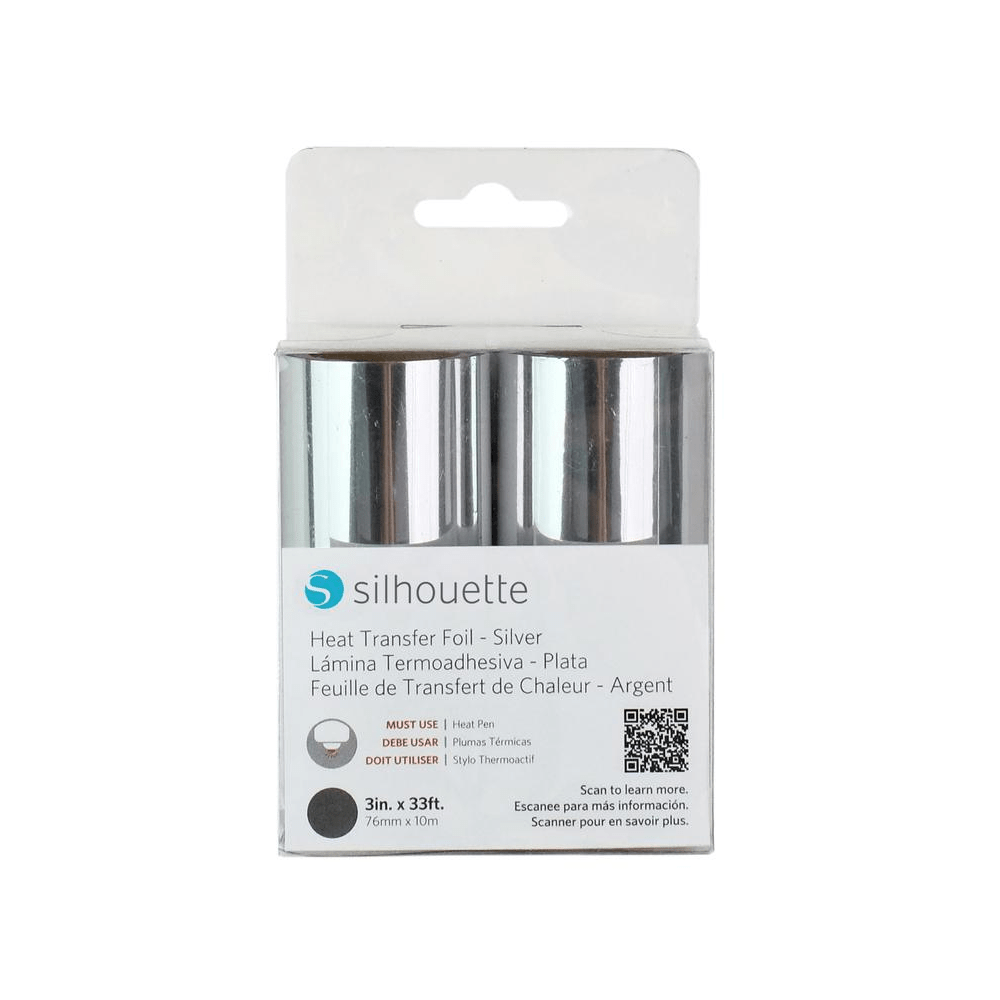 Silhouette Heat Transfer Foil - Silver - HeatPressNation