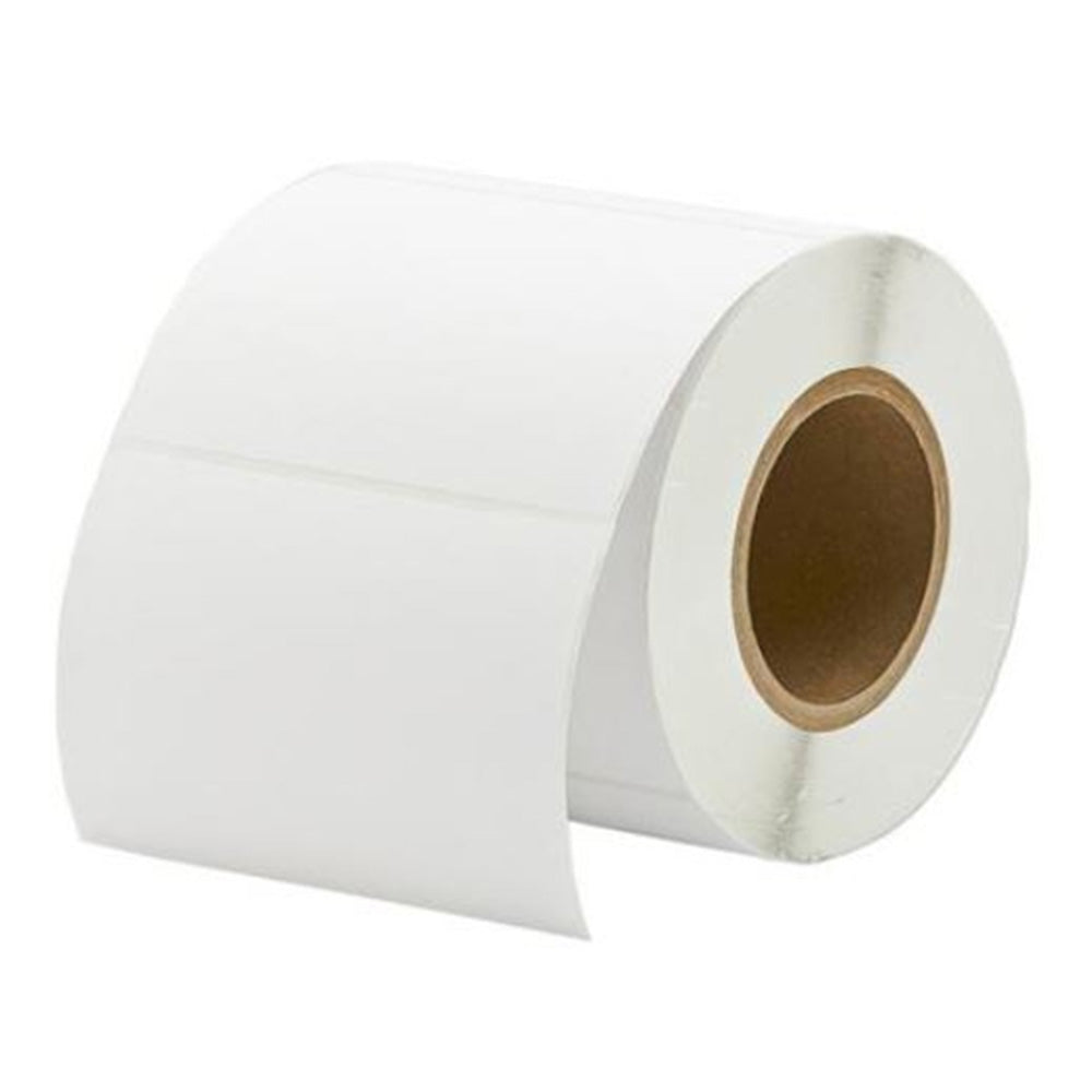 Uninet 4" x 3" Die Cut Clear Gloss Polyester for IColor 200 / 250 (775 labels/roll)