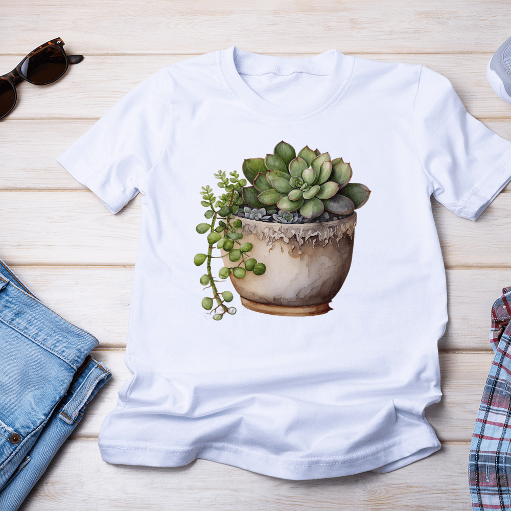 Succulents Growing Design - HeatPressNation