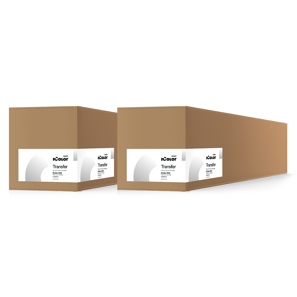Uninet IColor 650 Clear Toner and Drum Cartridges - HeatPressNation