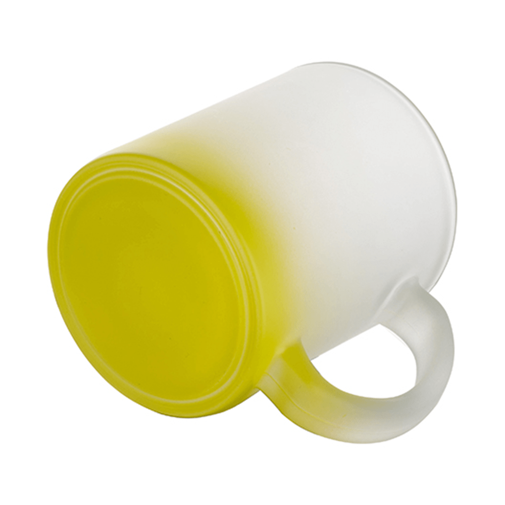 HPN SubliCraft 11 oz. Color Gradient Sublimation Glass Mug - 36 per case - HeatPressNation