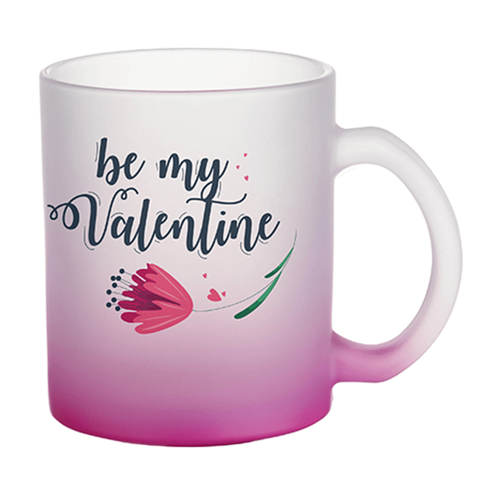 HPN SubliCraft 11 oz. Color Gradient Sublimation Glass Mug - 12 per case - HeatPressNation