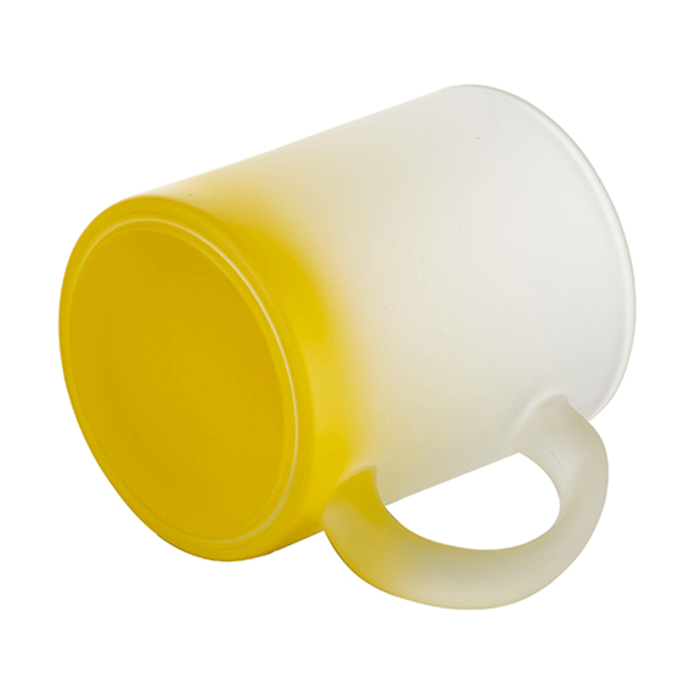 HPN SubliCraft 11 oz. Color Gradient Sublimation Glass Mug - 36 per case - HeatPressNation