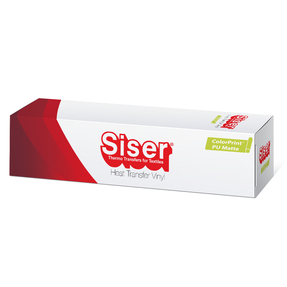 Siser ColorPrint PU Matte Print & Cut Heat Transfer Vinyl - HeatPressNation