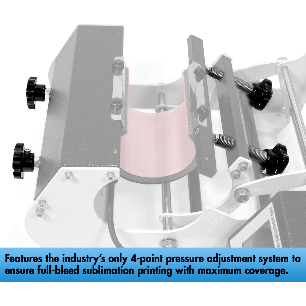 HPN Signature Series 5 - in - 1 Automated Sublimation Mug and Tumbler Press - HeatPressNation