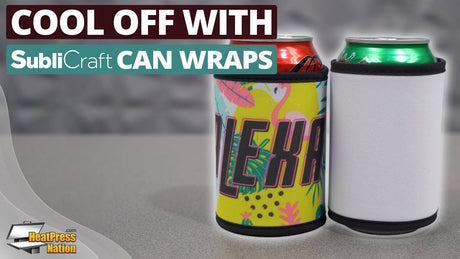 Cool Off With SubliCraft Velcro Can Cooler Wraps - HeatPressNation