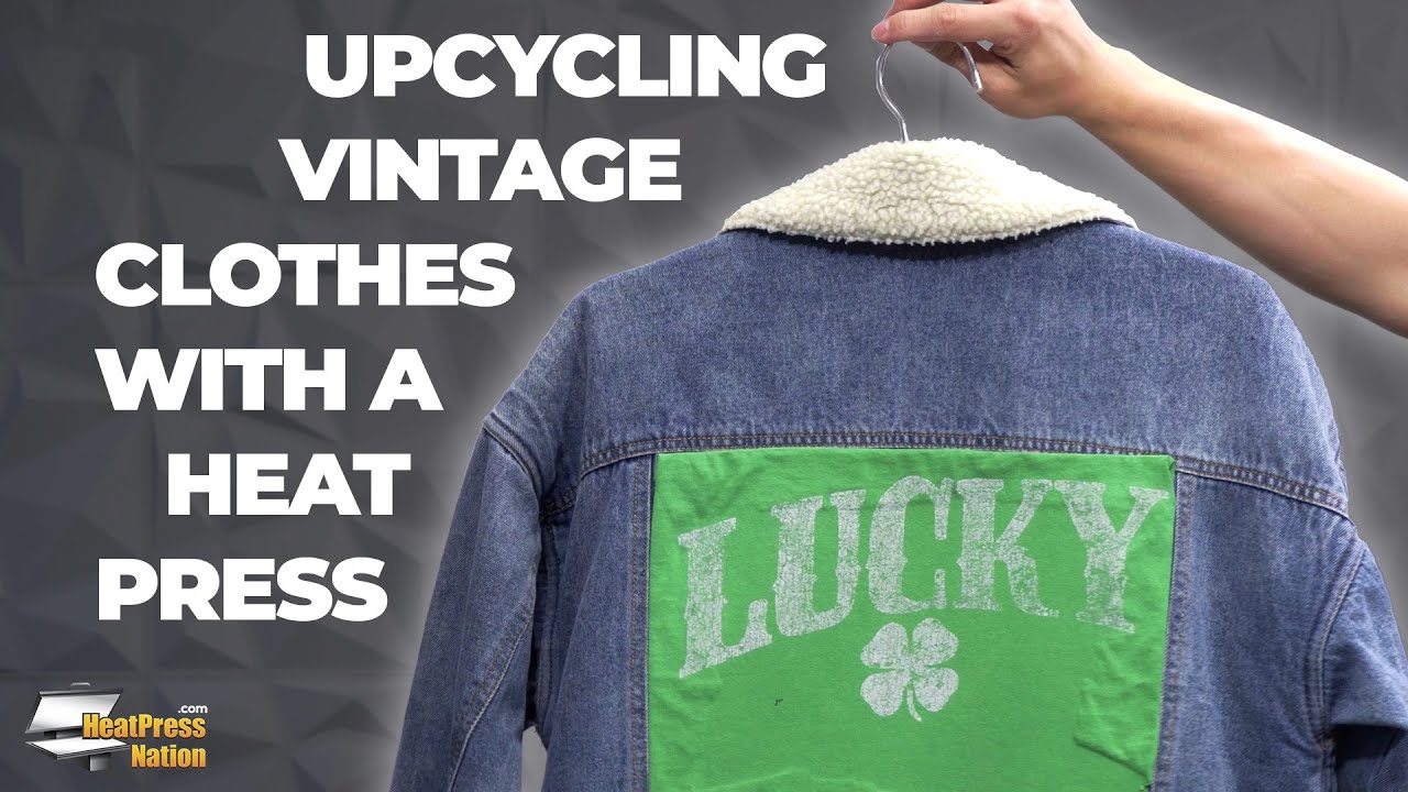 Upcycling Vintage Clothes With A Heat Press - HeatPressNation