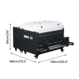 DTF Station Miro 36 DTF Powder Shaker and Dryer with Supplies Bundle