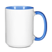 HPN ORCA Premium 15 oz. Inner + Handle Sublimation Ceramic Mug - 36 per Case - HeatPressNation