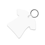 Unisub Sublimation 2.5" x 2.77" Aluminium T-Shirt Key Chain - HeatPressNation