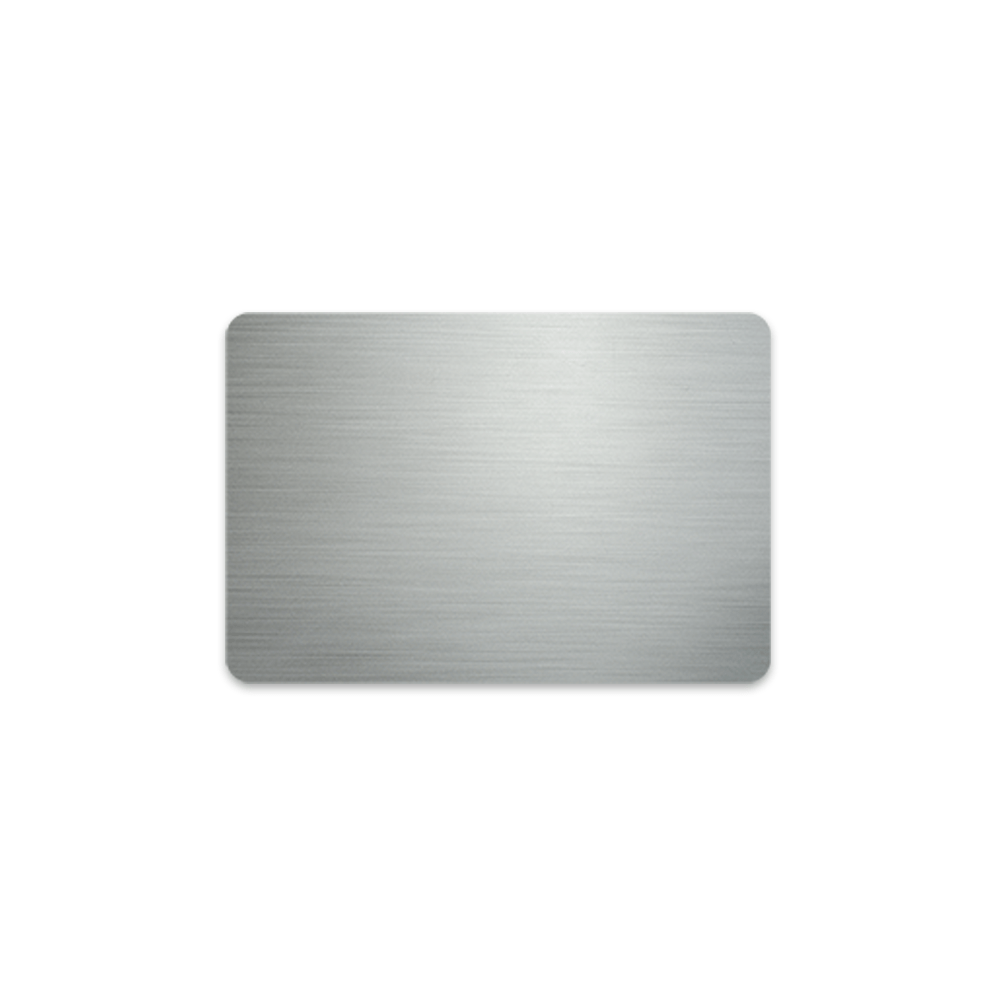 Unisub 3" x 2" Sublimation Aluminium Name Badge - Gloss White - HeatPressNation