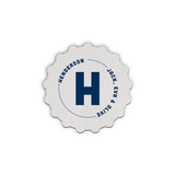 Unisub 3.63" Diameter Bottle Cap Sublimation Hardboard Coaster - HeatPressNation