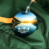 Unisub 3.5" x 3.5" Sublimation Acrylic Circle Bag Tag - HeatPressNation