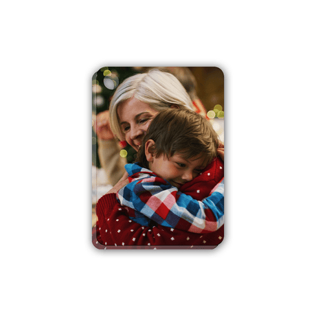 Unisub 2.25" x 1.6" Sublimation Acrylic Rectangle Key Chain - HeatPressNation