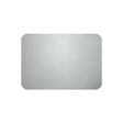 Unisub 3" x 2" Sublimation Aluminium Name Badge - Gloss Clear - HeatPressNation
