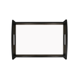 Unisub 13.25" x 8.25" Small Espresso Serving Tray - w/ Sublimatable Hardboard Insert - Gloss White/Raw Back - HeatPressNation