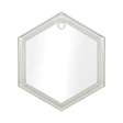 HPN SubliCraft 3" Hexagon Sublimation Glass Ornament - 192 Per Case - HeatPressNation