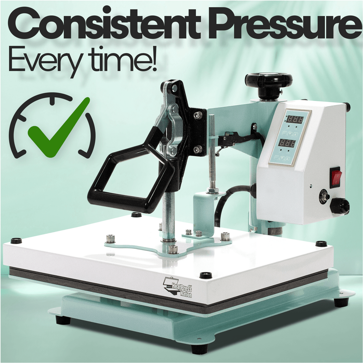 HPN CraftPro 15" x 15" Crafting Transfer Machine : Mint - HeatPressNation