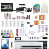 Epson SureColor F570 24" Pro Sublimation Printer 8-in-1 Mug Press Bundle