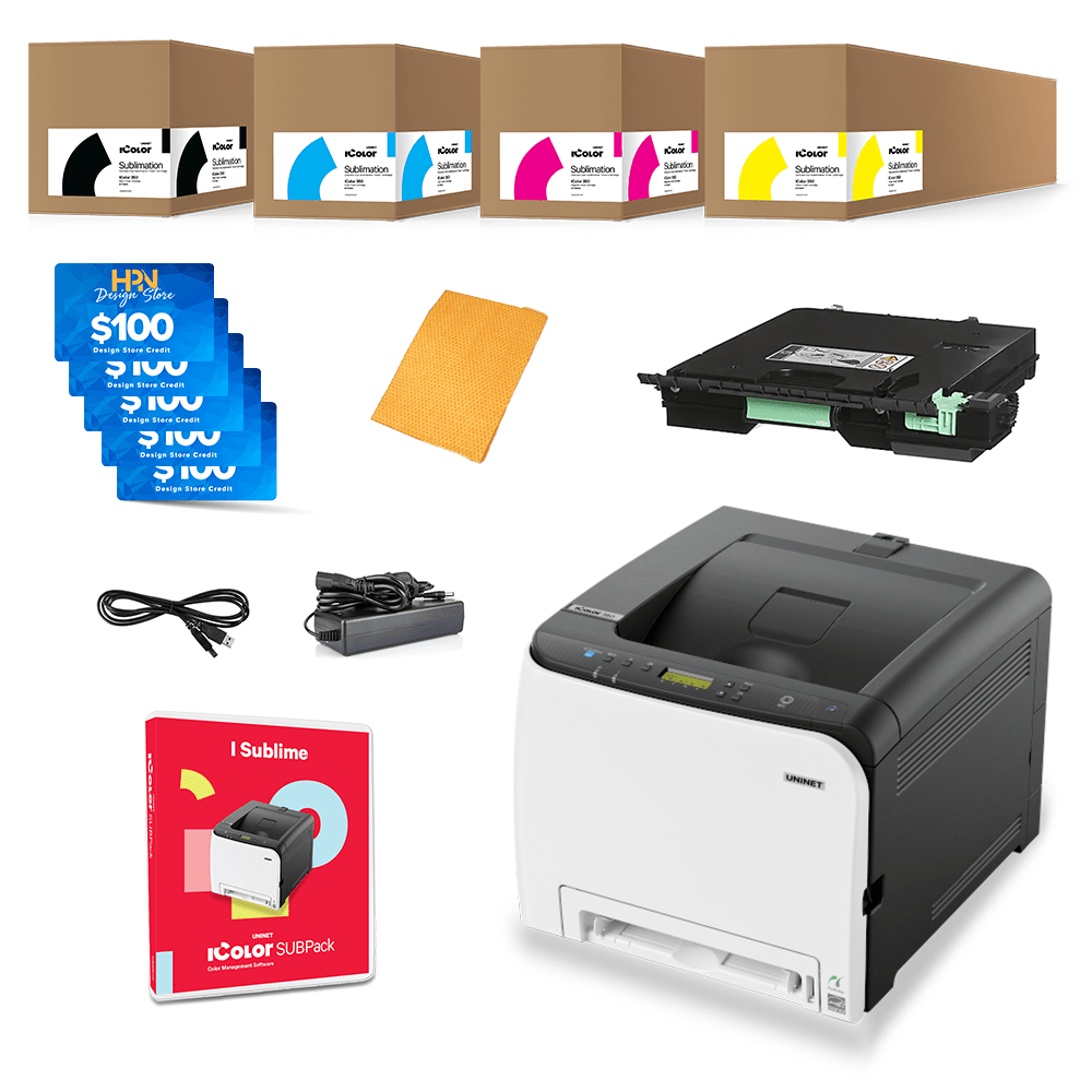 Uninet IColor 350 Toner Based Dye Sublimation Printer - HeatPressNation