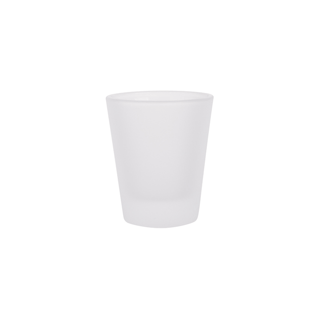 HPN SubliCraft 1.5 oz Sublimation Frosted Shot Glass - 12 per case - HeatPressNation