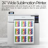 Epson SureColor F570 24" Pro Sublimation Printer 8 - in - 1 Mug Press and 16" x 20" Swing Away Press Bundle - HeatPressNation