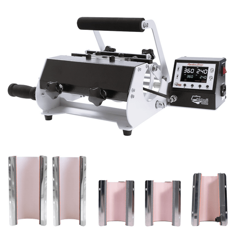 HPN Signature Series 5 - in - 1 Automated Sublimation Mug and Tumbler Press - HeatPressNation