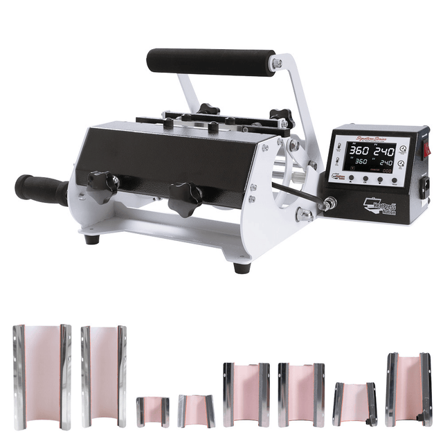 Epson SureColor F570 24" Pro Sublimation Printer 8 - in - 1 Mug Press and 16" x 20" Swing Away Press Bundle - HeatPressNation