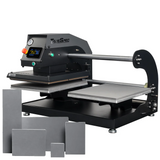 HPN TrueSpec 16" x 20" Double Station Pneumatic Heat Press with Platens