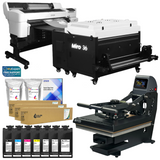 Epson SureColor G6070 35" DTF Printer Shaker, Ink, Press Bundle