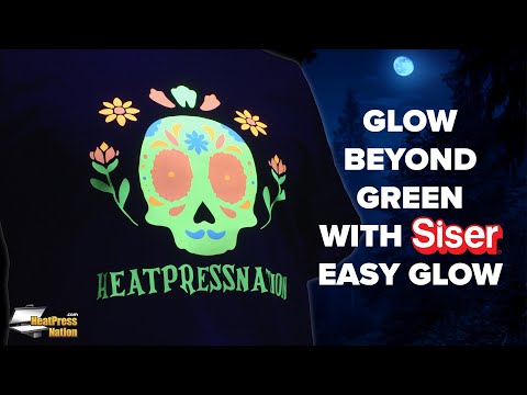 Siser Easy Glow Heat Transfer Vinyl 12" - By the Yard