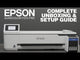 Epson T49M Black UltraChrome Dye Sublimation Ink for SureColor F170 and F570 - 140ml