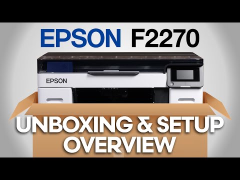 Epson SureColor F2270 DTF Oven Bundle