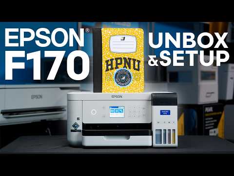 Epson SureColor F170 Sublimation Printer Blank Bundle