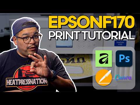 Epson SureColor F170 Sublimation Printer Blank Bundle