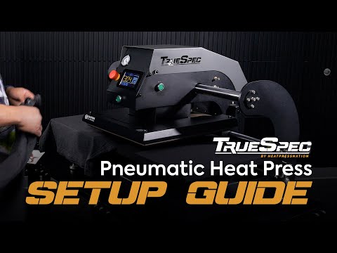 HPN TrueSpec 16" x 20" Double Station Pneumatic Heat Press with Platens