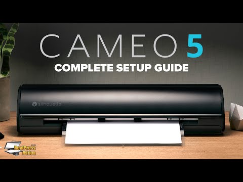 Silhouette Cameo 5 Deluxe Bundle with HPN Craft Pro Heat Press