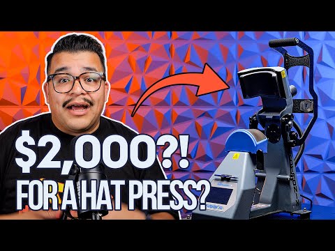 Stahls' Hotronix 360 IQ Hat Press