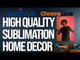 ChromaLuxe 4" x 6" Gloss Sublimation Aluminum Photo Panel