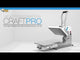 HPN CraftPro 12" x 15" Swing Away Crafting Transfer Machine : Mint by Heat Press Nation (HPN)
