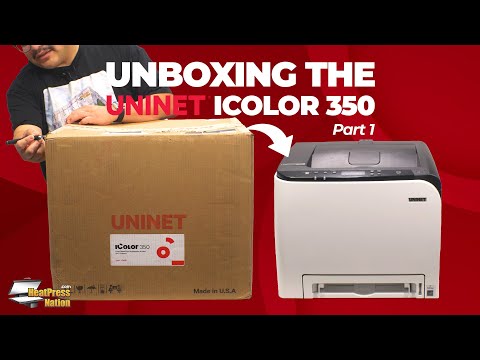 Uninet IColor 350 Toner Based Dye Sublimation Printer