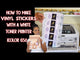 Uninet IColor 650 White Toner DTF Printer Advanced Bundle