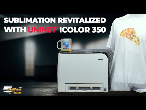 Uninet IColor 350 Toner Based Dye Sublimation Printer - Signature Bundle